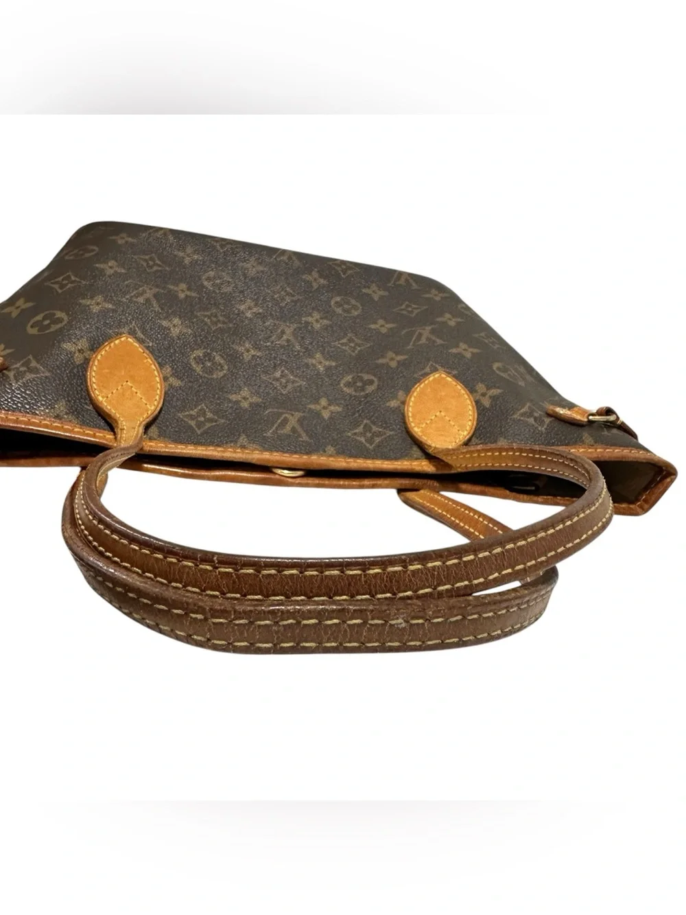 Louis Vuitton Monogram & Vachetta Neverfull PM Tote Bag